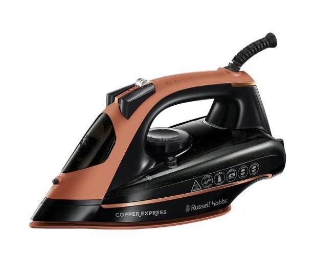overlay_cdd597a1e80a7d44b433843ad40d6a27.jpg Fier de calcat Russell Hobbs 23975-56 Copper Express, Negru/Cupru - imagine 1