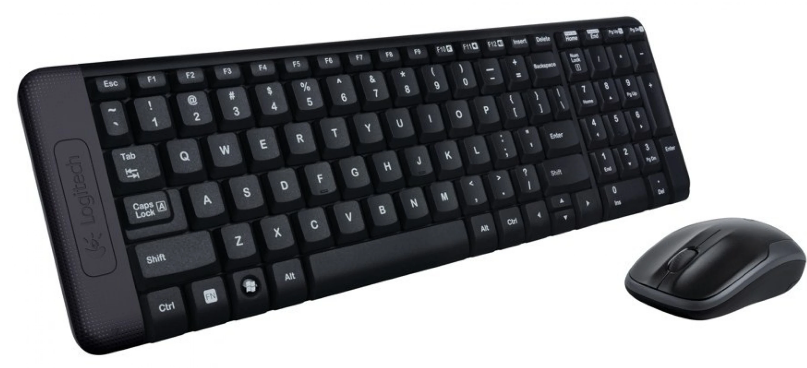 overlay_cde3b8de7d61d3af1bde3b17471aff1e.png Kit Wireless tastatura si mouse Logitech MK220, taste numerice, negru - imagine 1