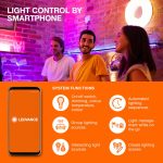 Plafoniera LED RGB inteligenta Ledvance Smart+ WiFi ORBIS ULTRA SLIMBACKLIGHT, - imagine 5