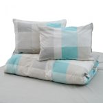Set de pat king size bumbac,92gsm,Square - imagine 5