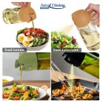 PULVERIZATOR ULEI/OTET 450ML, 2 IN 1, NEGRU, ART OF DINING - imagine 3