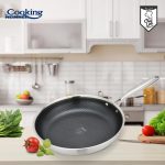 TIGAIE INOX IN 3 STRATURI 24X4.5 CM, TITANIUM3, COOKING BY - imagine 5