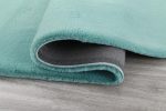Covor Heinner Shaggy soft blanita Turcoaz 70x140 cm - imagine 4