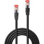 Cablu retea Lindy LY-47780, 3m Cat.6 S/FTP Network, Black - imagine 2
