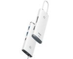 Docking Station Baseus Lite, card reader SD/microSD, alb - imagine 3