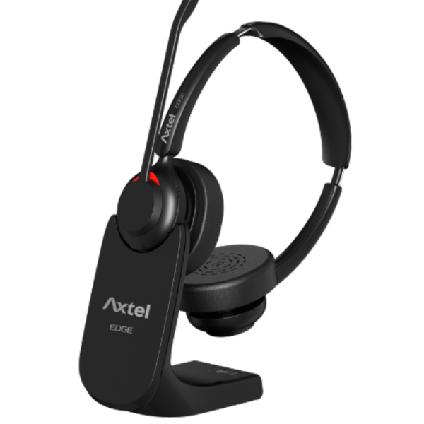 Casti Head-band Axtel Edge BT Stereo, Fara Fir, noise-canceling, Negru
