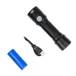 Lanterna dubla PNI Adventure F200 din aluminiu cu LED, acumulator - imagine 7