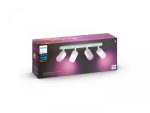 Spot LED RGB Cvadruplu Philips Hue Fugato, Bluetooth, 4xGU10, 4x5.7W - imagine 4