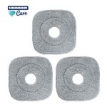 SET TREI REZERVE CURATENIE MOP PLAT MEGA CLEAN 360, HEINNER