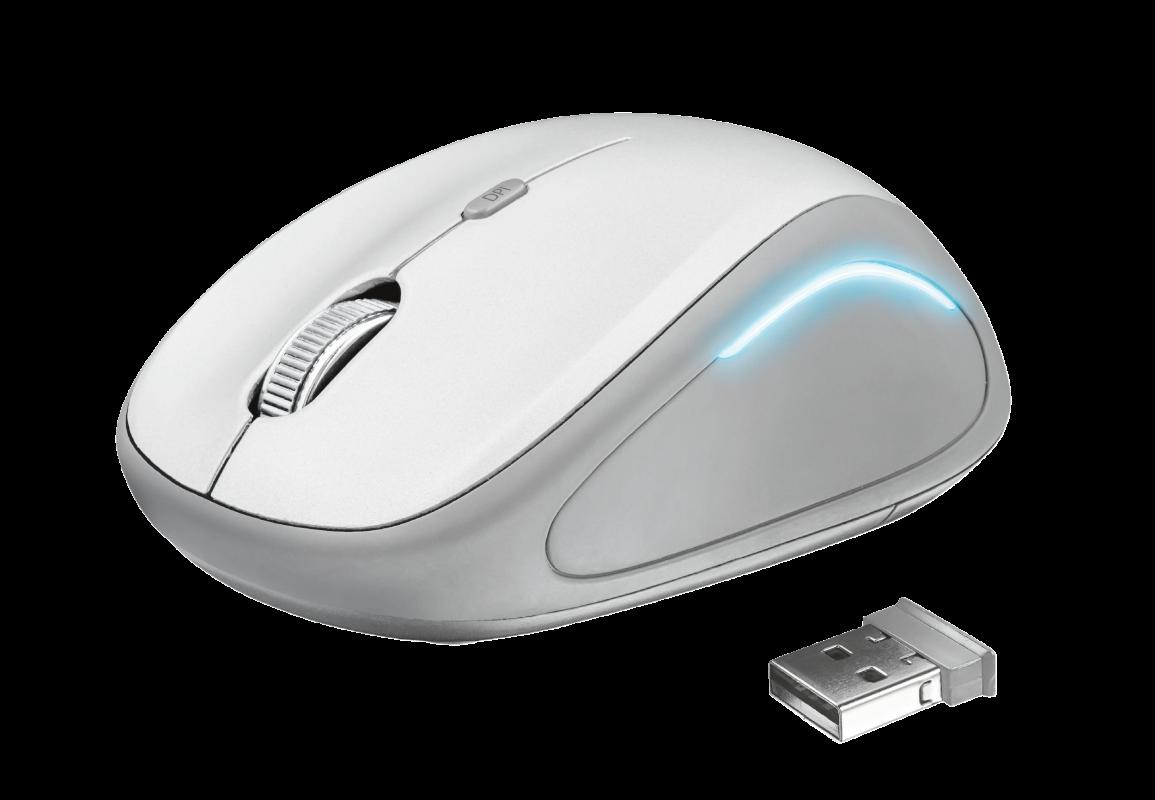 overlay_d011433997fae846bc0c5485f5d3b3e1.png Mouse Trust Yvi FX, Wireless, alb - imagine 1