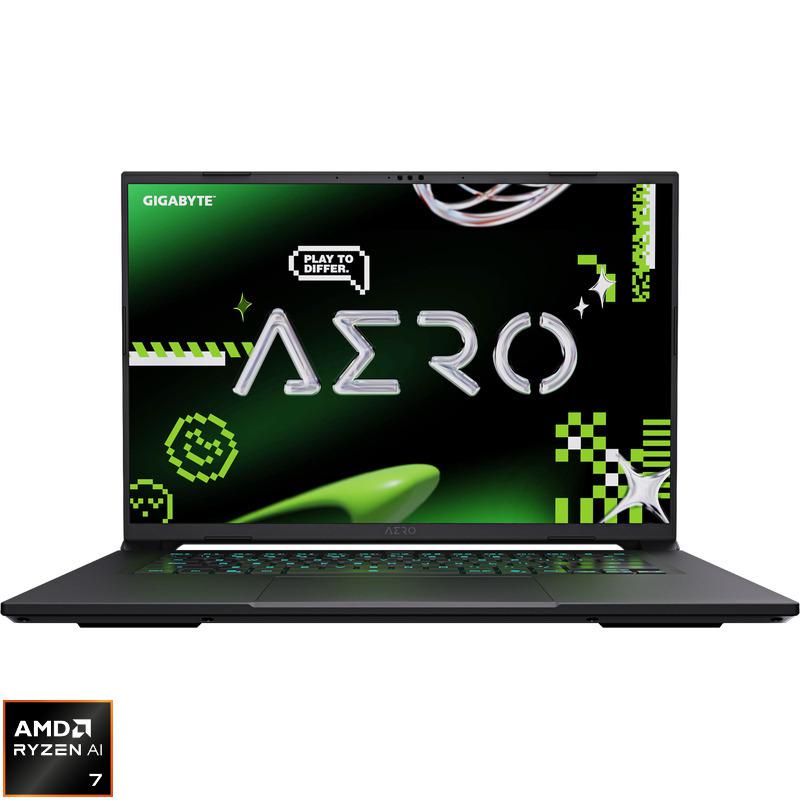 overlay_d014d12a4bfc26a892fb8b8b49addfd8.jpg Laptop Gaming GIGABYTE AERO X16, cu procesor Ryzen AI 7 - imagine 1
