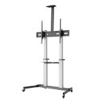 Stand TV mobil Serioux  44-610TW, dimensiuni 1292x717x2327mm, compatibiliate dimensiune - imagine 2