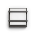 Aplica LED pentru exterior Philips Petronia, 12W (83W), 1200 lm,