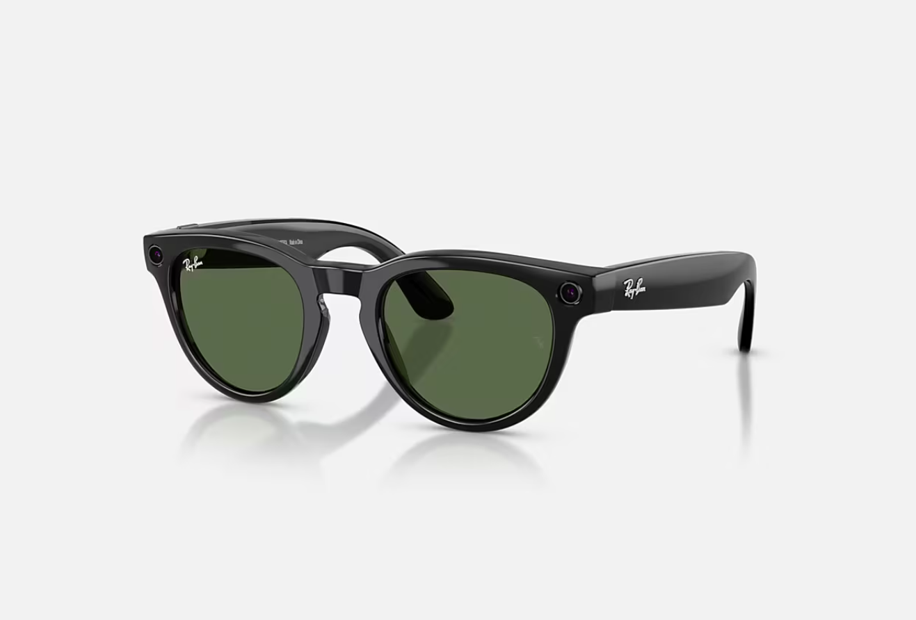 overlay_d08280d0d00371199b1c888896dc7876.png Ray-Ban Meta Headliner Gen 2 AI Glasses Shiny Black/G-15 Green - imagine 1