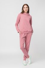 HANORAC COTON RAGLAN FEMEI PINK-XS - imagine 4