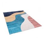 Covor printat, FLOW  200x300 cm, lavabil cu spate antialunecare, - imagine 3