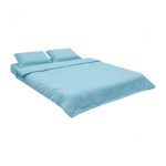 LENJERIE PAT KS CU BRODERIE TUFFATA BLUE - imagine 3