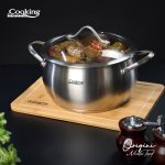 SEMIOALA INOX+CAPAC 22x11.5L, 4.3L, NICOLAI TAND, ORIGINI, COOKING BY HEINNER - imagine 3