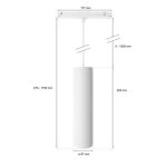 Pendul LED RGB Philips Hue Perifo, Bluetooth, control vocal, 24V, - imagine 2