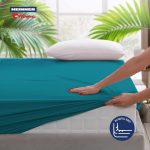 Cearceaf de pat cu elastic 90x200cm  TRQ - imagine 3