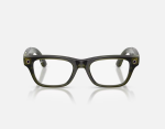 Ray-Ban Meta Blayzer Optics Gen 2 AI Glasses Shiny Transparent - imagine 2
