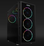 Carcasa AQIRYS ANTARES, RGB, Mid Tower, Black - imagine 10