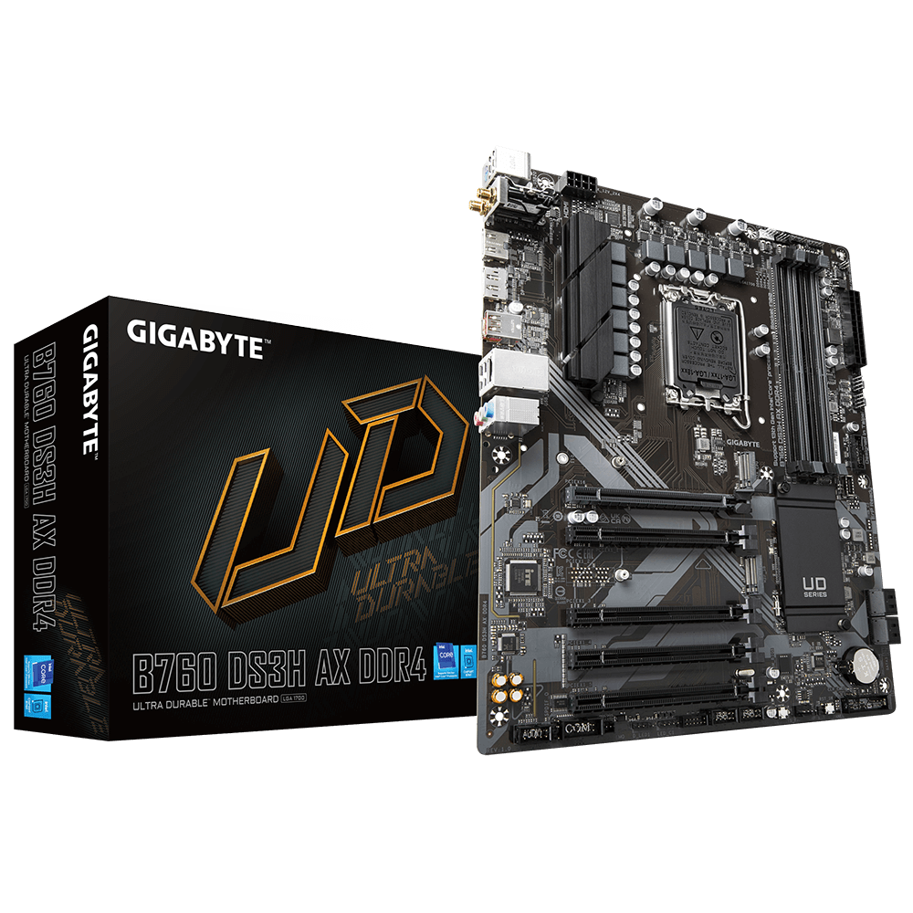 overlay_d1f20a0ab77e5c69b035545faad6ad16.png Placa de baza Gigabyte B760 DS3H AX, LGA 1700, DDR4, - imagine 1