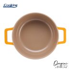 CRATITA ALUMINIU TURNAT + CAPAC 20x10 CM, 2.4L, NICOLAI TAND, - imagine 3