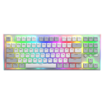 Tastatura Mecanica Gaming HATOR Gravity TKL, RGB, USB, Alb - imagine 2