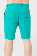 PANTALONI SCURT CASUAL BARBATI GREEN XL - imagine 6