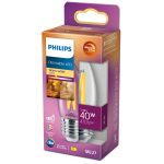 Bec LED Philips Classic B35, EyeComfort, E27, 3.4W (40W), 470