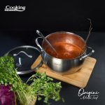 SEMIOALA INOX+CAPAC 24X13.5 CM, 6L, NICOLAI TAND, ORIGINI, COOKING BY - imagine 3