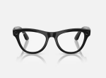 Ray-Ban Meta Skyler AI Glasses Shiny Black/Transitions Amethyst - imagine 3