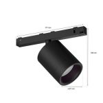 Spot LED RGB Philips Hue Perifo, Bluetooth, control vocal, 24V, - imagine 2