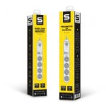 Prelungitor cu protectie Serioux SRXP-PS44W, 4 prize schuko, Tensiune intrare: - imagine 6