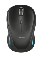Mouse Wireless Trust Yvi FX, 1600 dpi, negru - imagine 2
