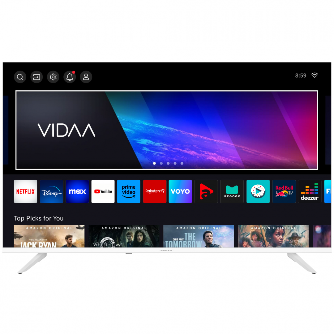 overlay_d4aaa0213c2aefc368857bf058849b8f.png LED TV DIAMANT SMART 32HL4331H/C, 80 cm, HD, Alb, VIDAA - imagine 1