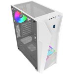 Carcasa AQIRYS CANOPUS, RGB, Mid Tower, White - imagine 3