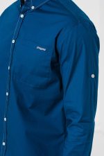 CAMASA CASUAL BARBATI LIGHT NAVY S - imagine 6