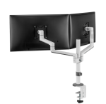 Brat dublu monitor Neomounts DS60-425WH2; pentru display-uri cu diagonale 17"-27", - imagine 2