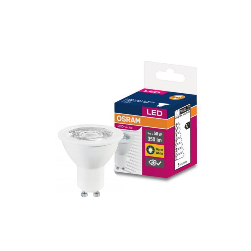 overlay_d5e37de4797882fe309820d406ba847b.jpg Bec LED Osram Value PAR16, 5W (50W), 350 lm, lumina - imagine 1