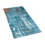 Covor printat, MIST 70x140 cm, lavabil cu spate antialunecare, inaltime - imagine 3