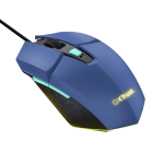 Mouse Trust GXT110W Felox cu fir 400 DPI, albastru - imagine 4
