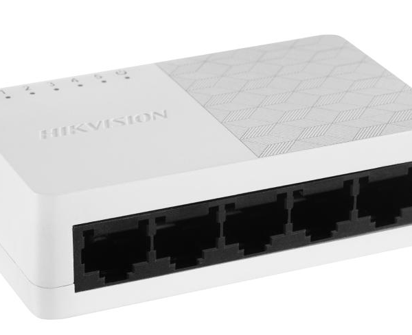 Switch 5 porturi Hikvision DS-3E0105D-E;  L2, Unmanaged, 5 ×