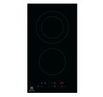 Plita incorporabila Electrolux LHR3233CK, Electrica, 2 zone de gatit, Control