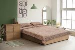 SET PAT CATIFEA PRINTATA KING SIZE DUST - imagine 5