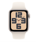 Apple Watch SE GPS 40mm Starlight Aluminium Case with Starlight