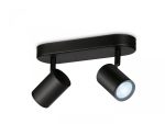 Spot LED RGB WiZ Imageo, Wi-Fi, Bluetooth, 2x4.9W, 690 lm,