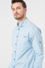 CAMASA CASUAL BARBATI LIGHT BLUE L - imagine 5