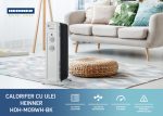 CALORIFER CU ULEI HEINNER HOH-M09WH-BK - imagine 5